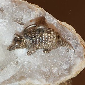 Women's 925 Armadillo Charm for Bracelet or Necklace